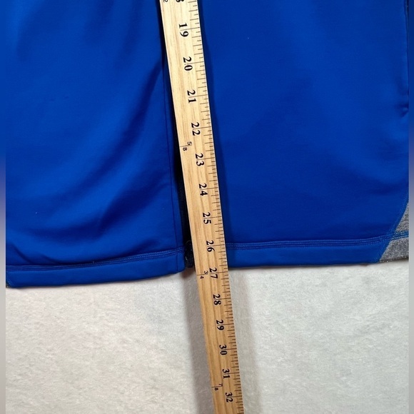 The North Face Large FlashDry Lightweight Blue Gray Full Zip Vest Stretch Cotton - Picture 9 of 12